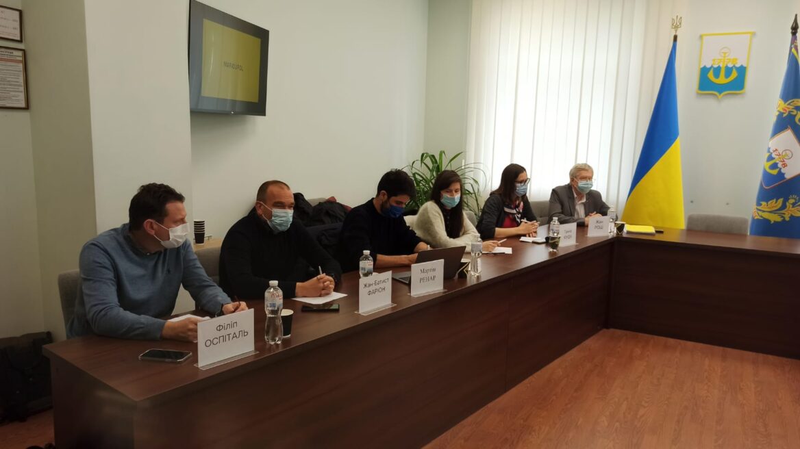 Réunion de bilan à Marioupol - mars 2021